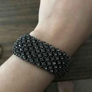Black stone bracelet