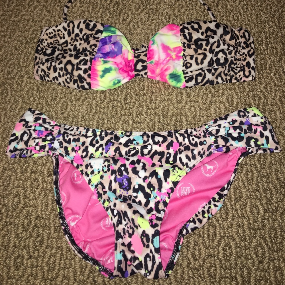 VS PINK SWIM SUIT SET!