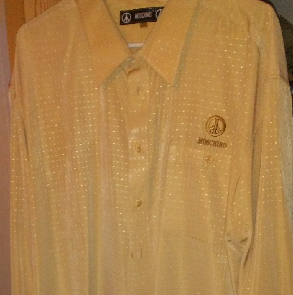 *Vintage* Mens Moschino LS button up