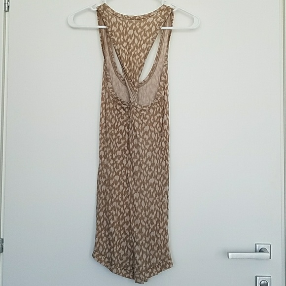 Taupe Print Dress - Picture 3 of 8