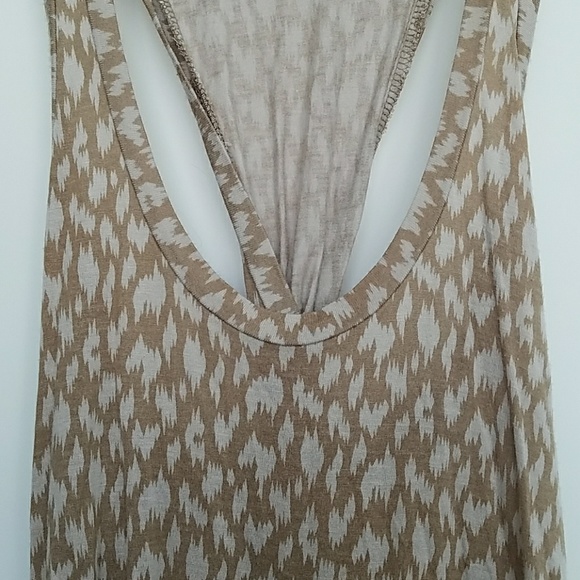 Taupe Print Dress - Picture 4 of 8