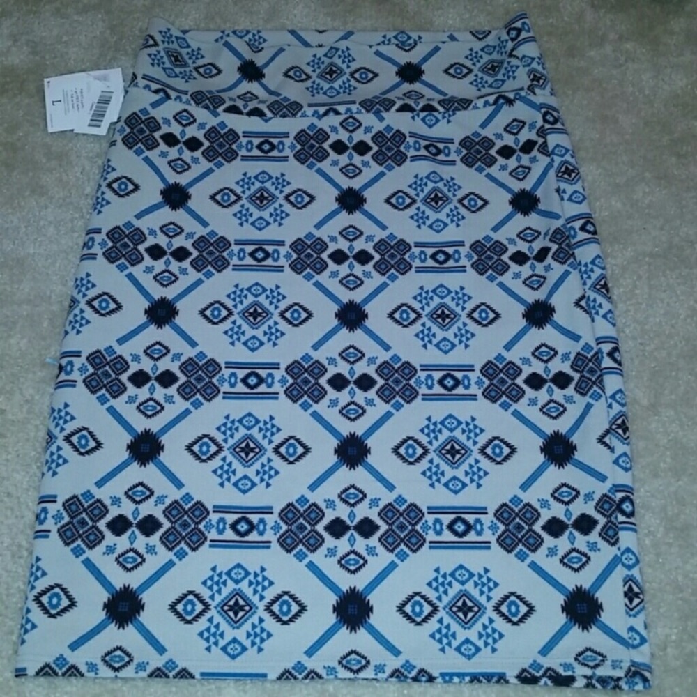 NWT Lularoe Cassie skirt large