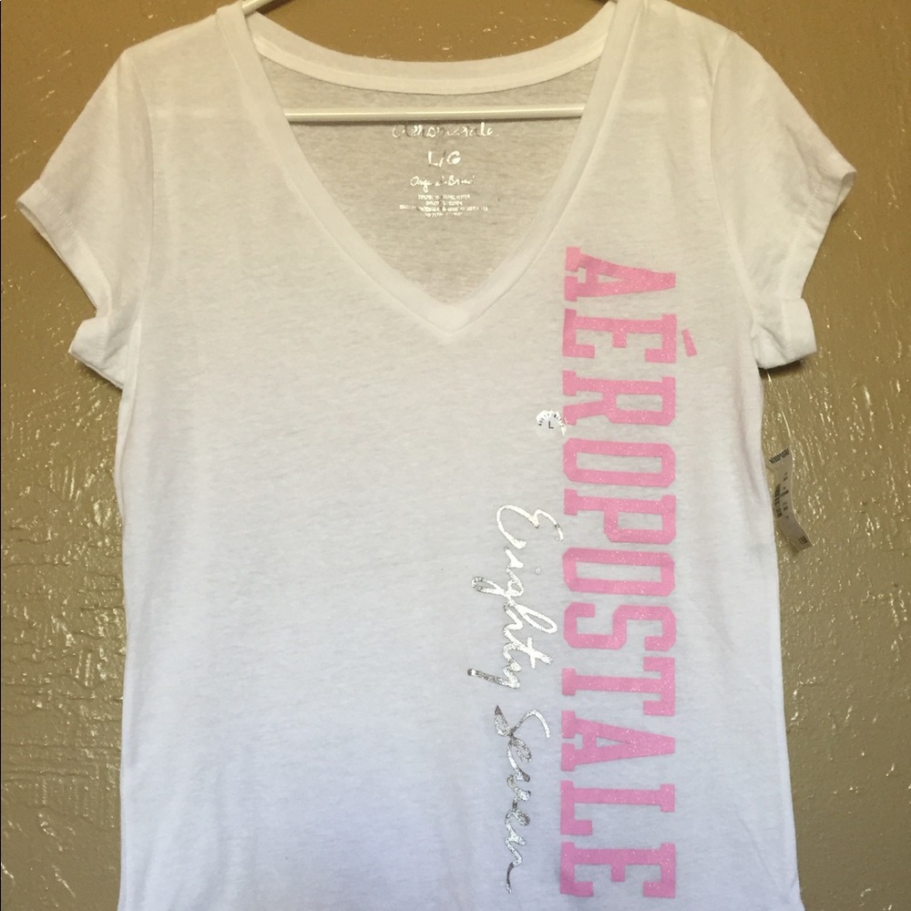 White Aeropostale T-Shirt