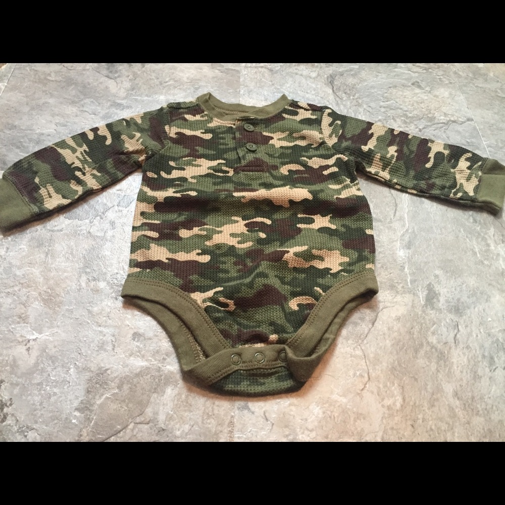 Boy's Camo Onesie