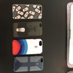 4 Barely Used iPhone 6/6s cases