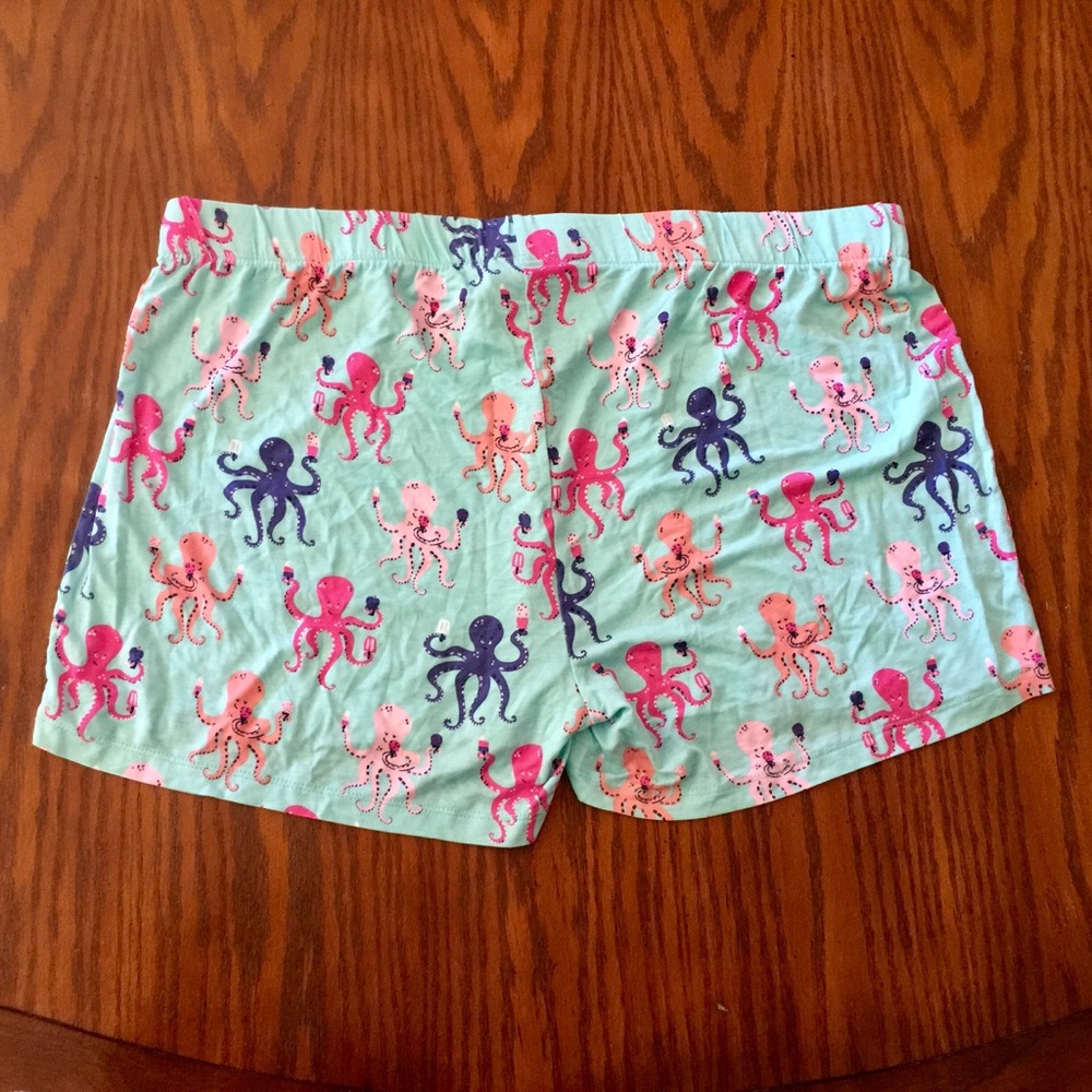 NITE NITE MUNKI MUNKI Sleep Shorts Jersey Teal XL