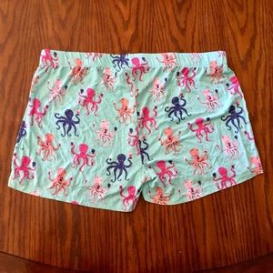 NITE NITE MUNKI MUNKI Sleep Shorts Jersey Teal XL