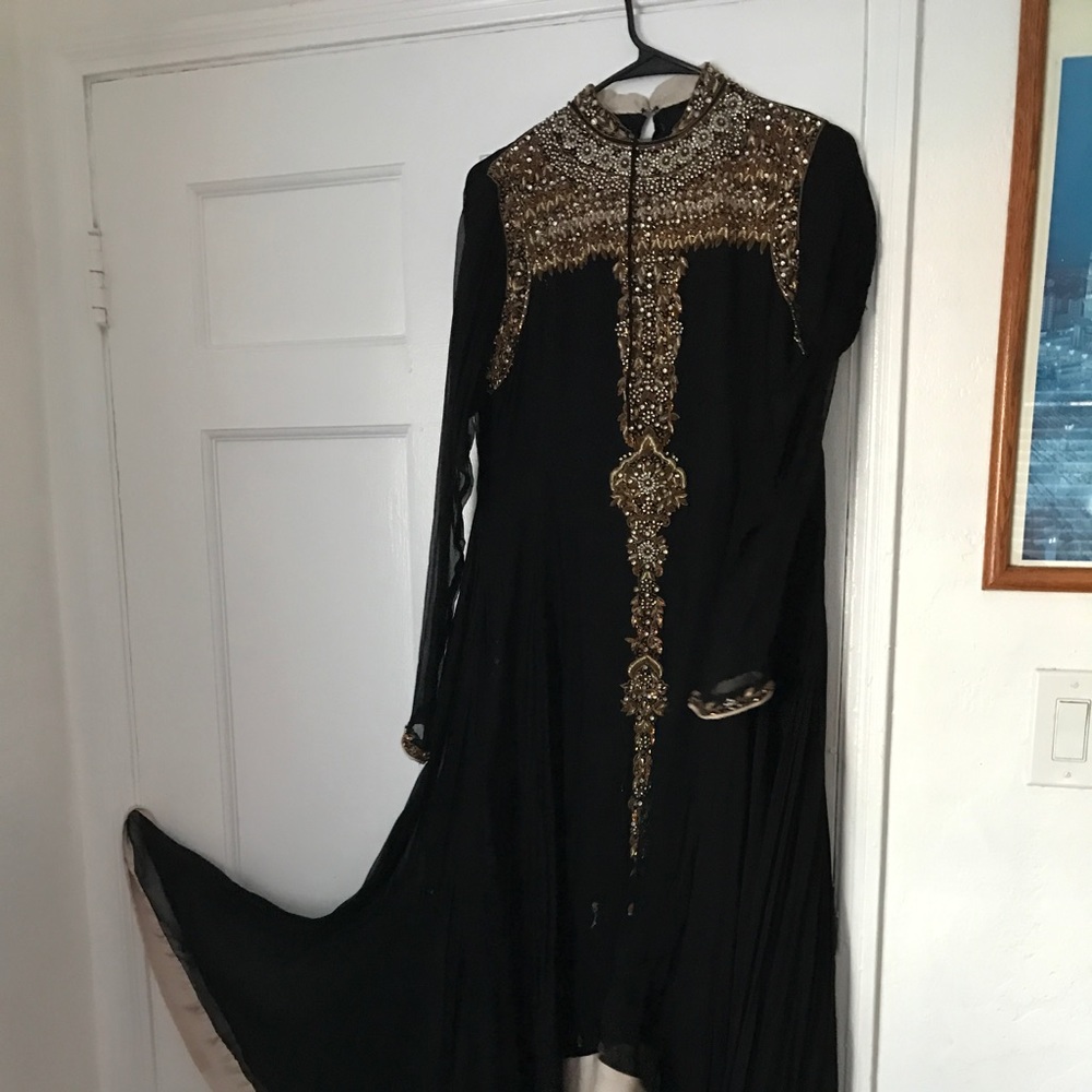 Pure chiffon high low dress
