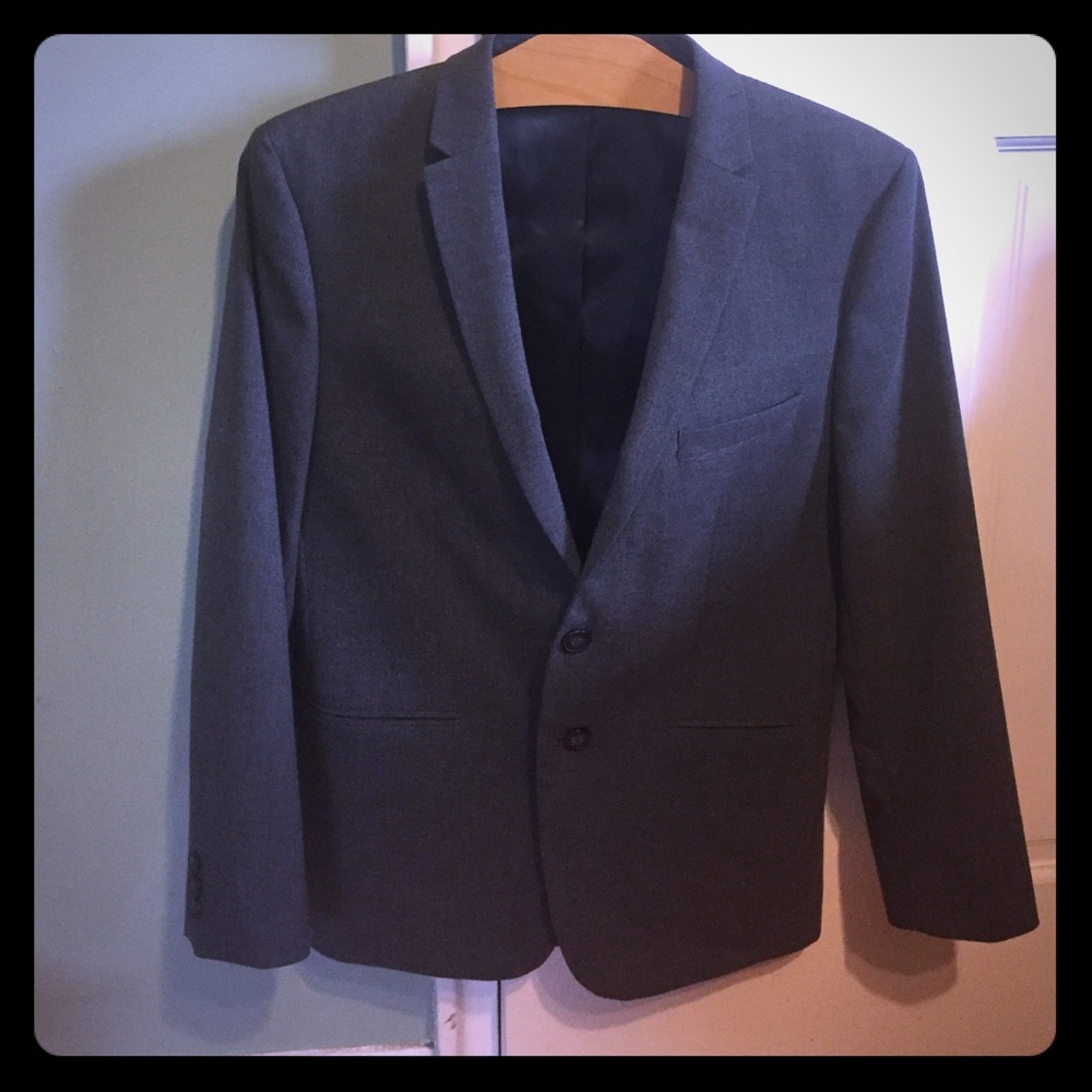 Boys large Grey blazer