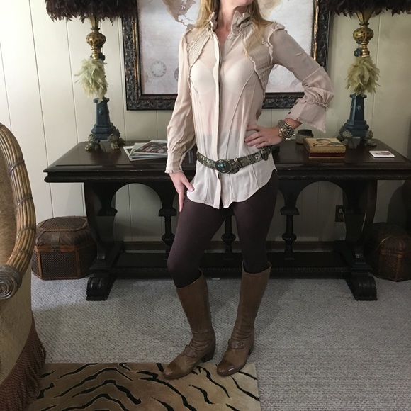 GORGEOUS Roberto Cavalli Blouse - Picture 1 of 8