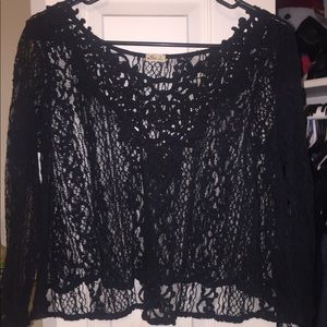 Hollister Lace Quarter Sleeve