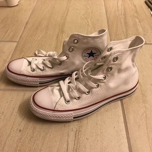 white high top converse