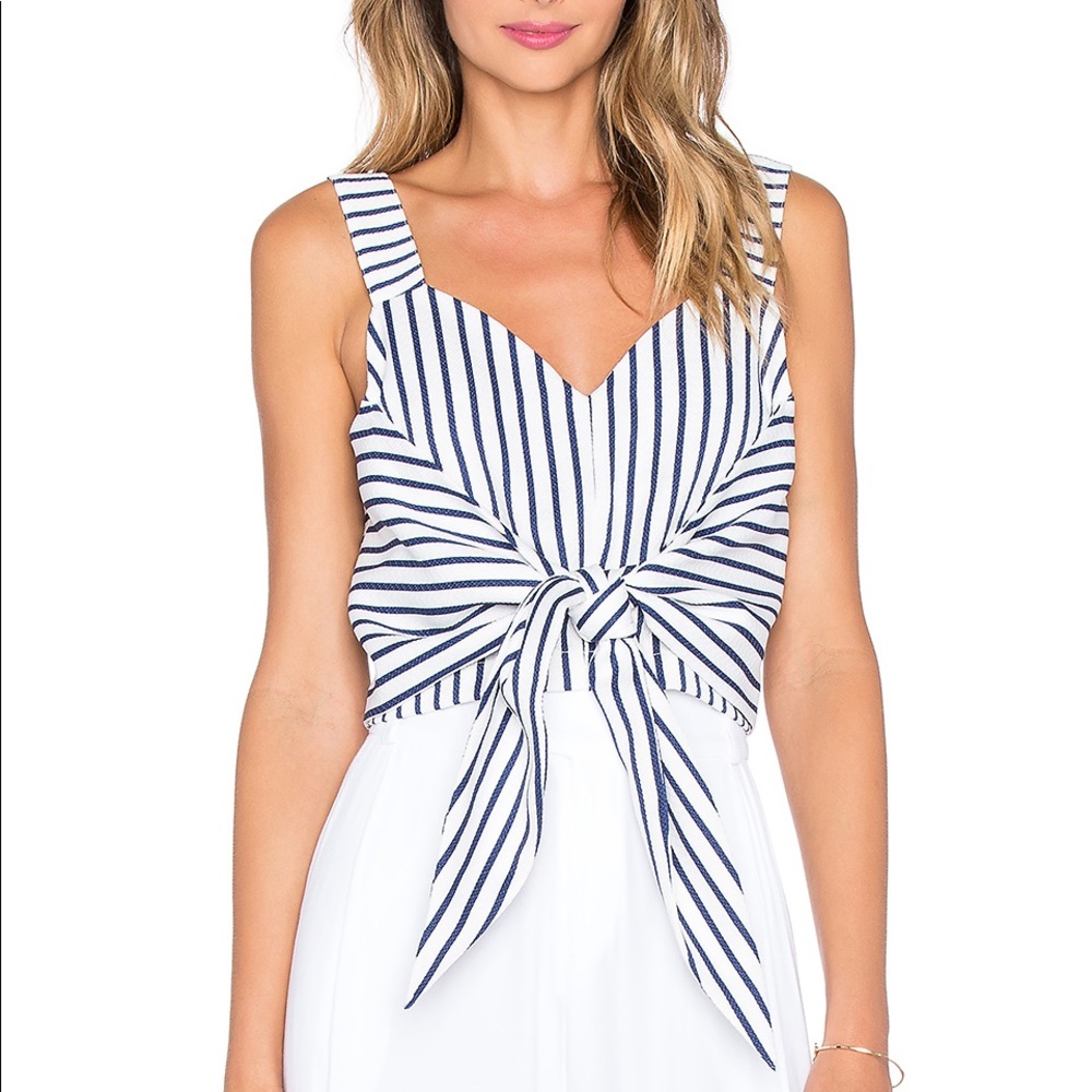 J.O.A Knot Front Crop Top new with tags!