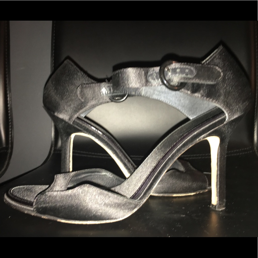 BCBG Maxazria black classic cocktail party heels