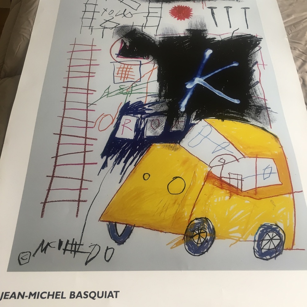 Basquiat Authentic reproduction Print