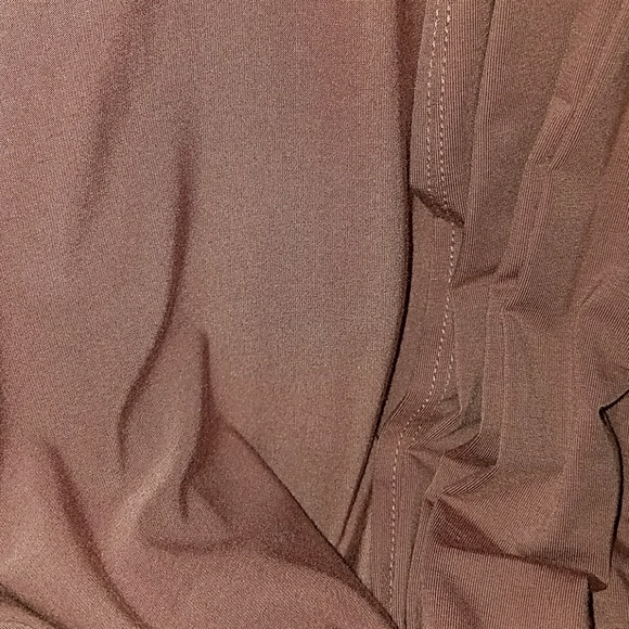 PINK slit cardigan (duster) and ankle legging set - Picture 3 of 3