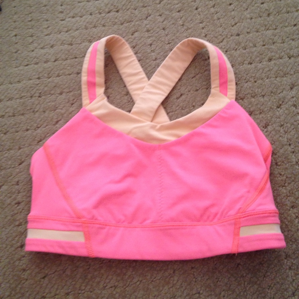 Lulu lemon coral bra