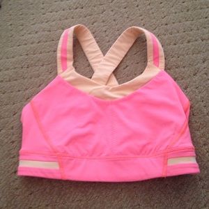 Lulu lemon coral bra