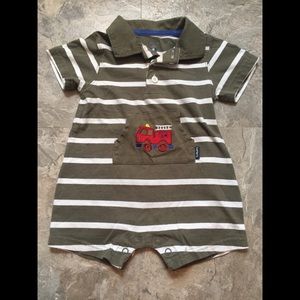 Boy's Firetruck Onesie🚒