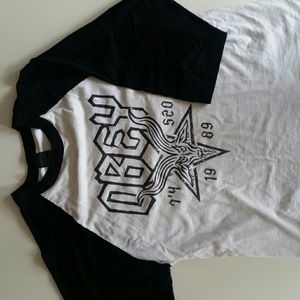 Obey 3/4 baseball tee