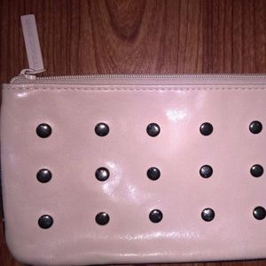 Victoria's Secret Pink Faux Leather Beauty Pouch