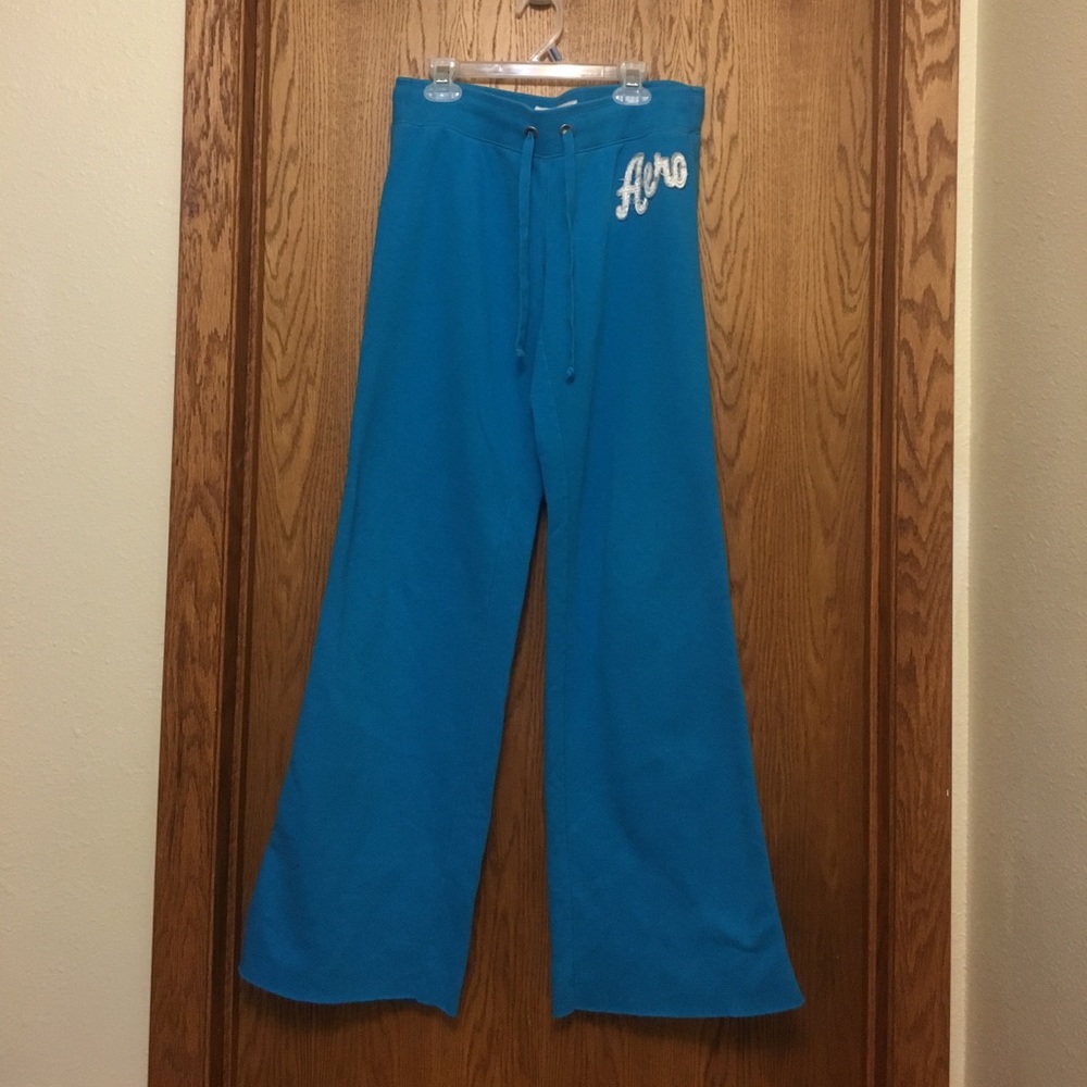 Blue, Aeropostale, lounge pants. Size small