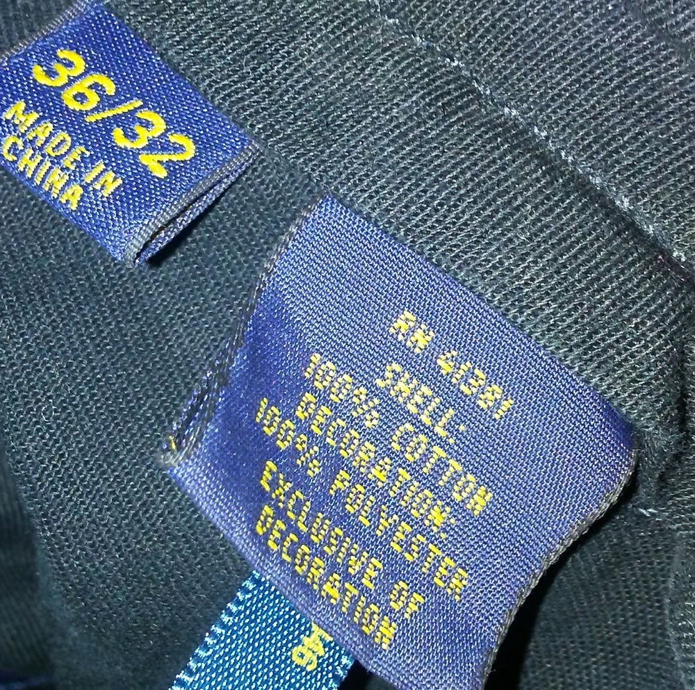 Men's Embroidered Ralph Lauren pants