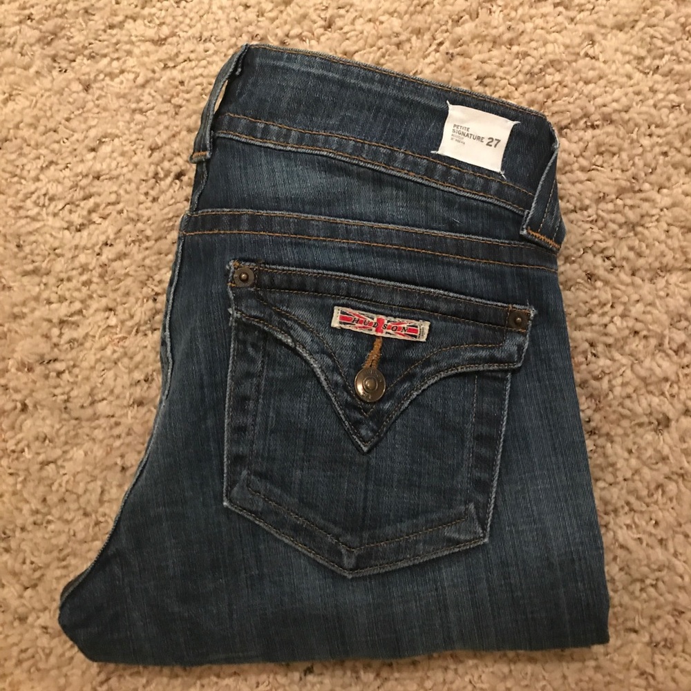 Hudson Petite Signature Bootcut Jeans Size 27