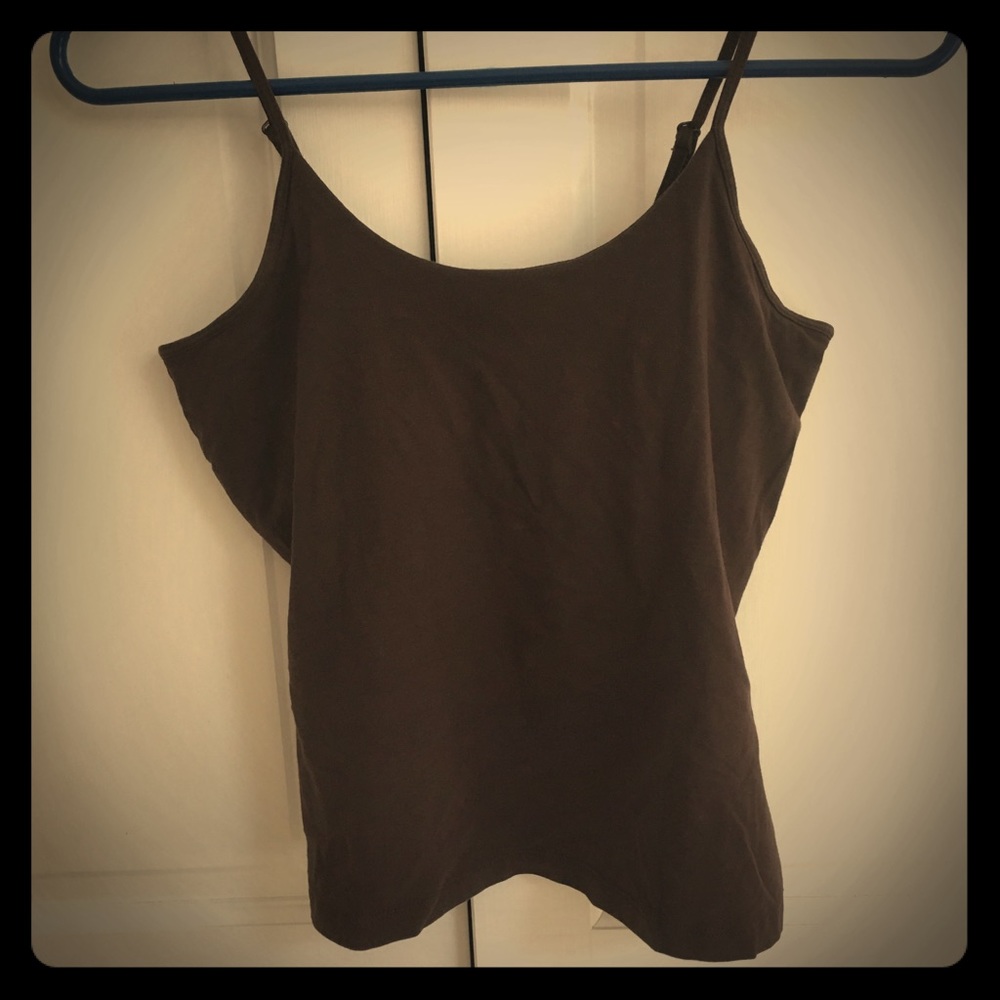 Banana Republic Med Tank With Built In Bralette