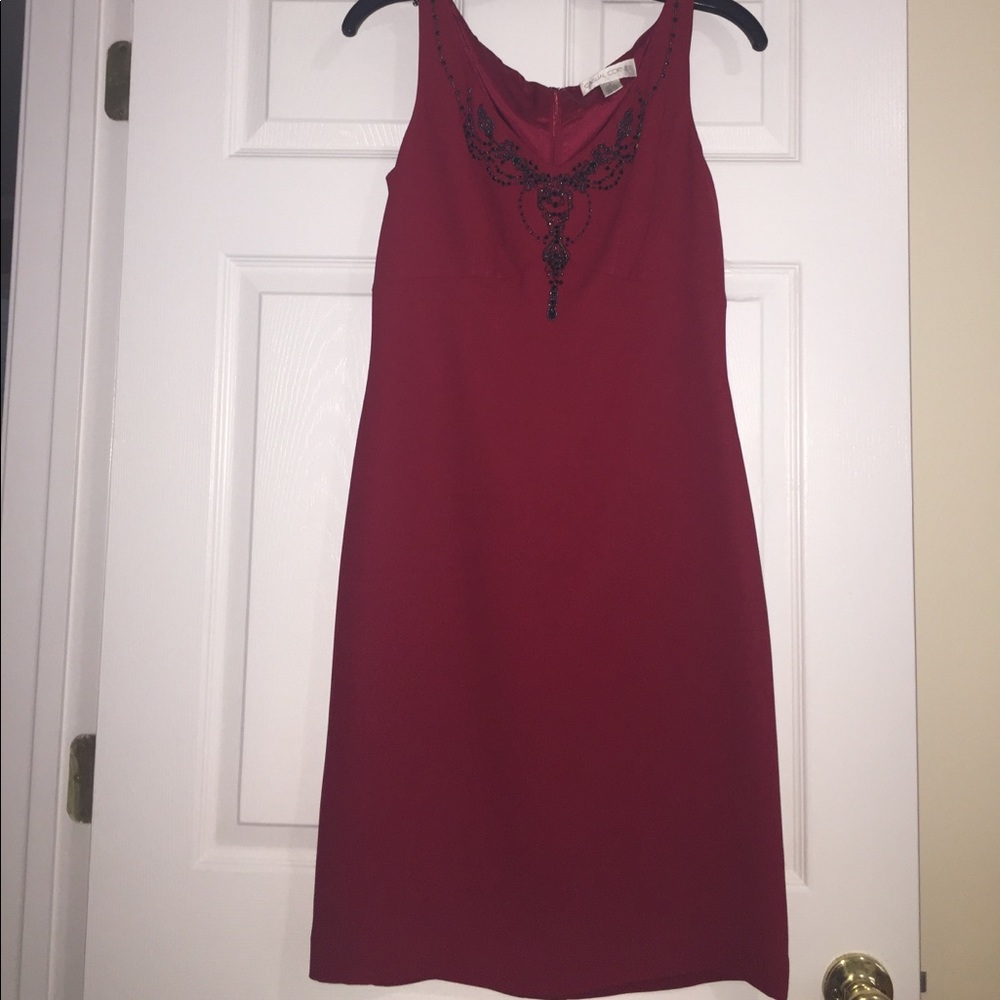 Red dress