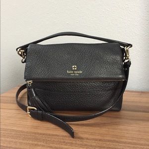 Kate Spade - cross body with striped liner