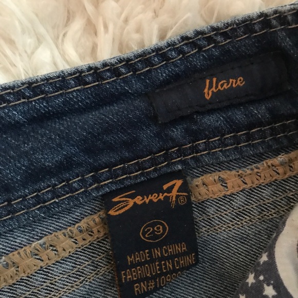 Seven flare jeans. - Picture 2 of 3