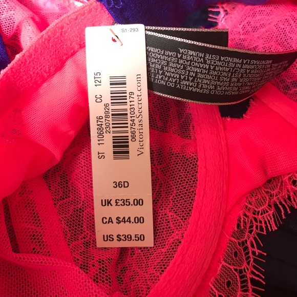 On Hold for Final $ VS Very Sexy Unlined Demi - Picture 8 of 8