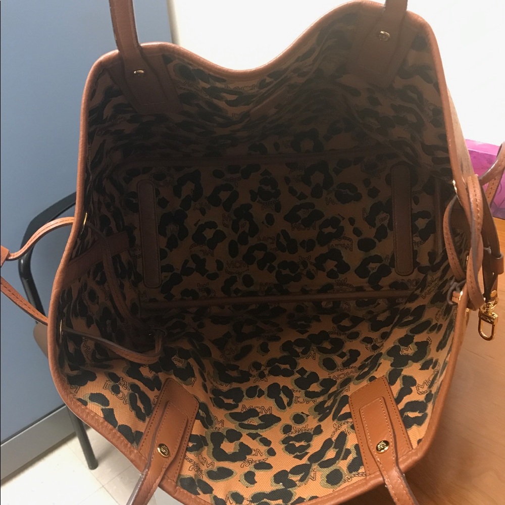 MCM reversible tote