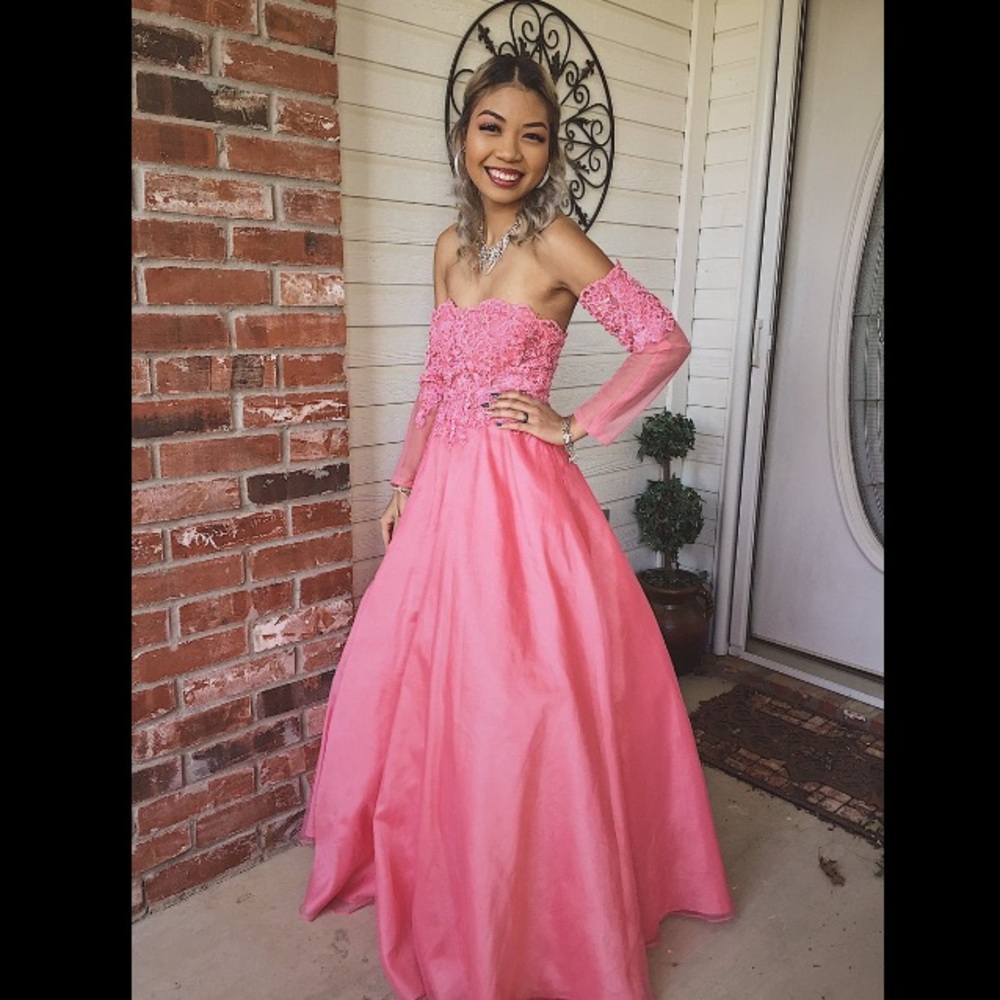 Pink Prom Dress - Picture 2 of 2