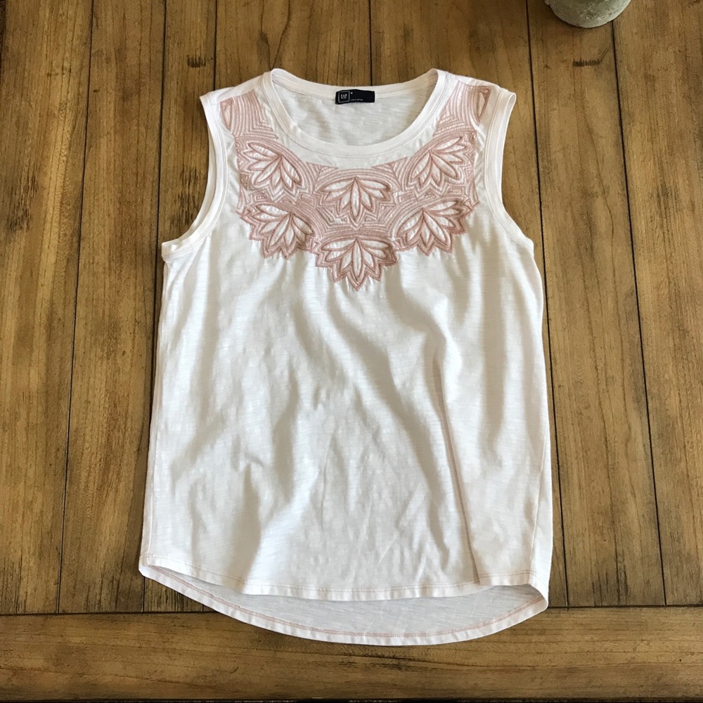 Gap Pink Floral Shirt