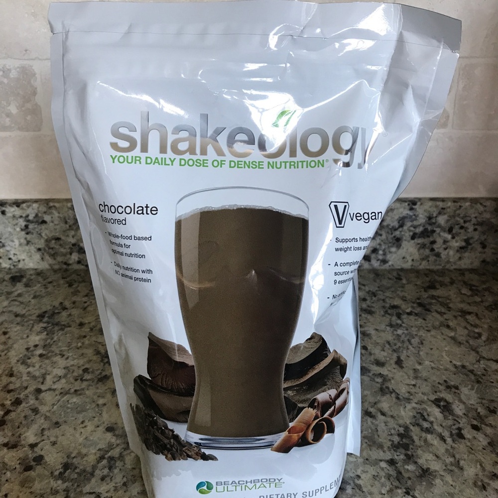 Brand new bag of Chocolate Vegan Shakeology