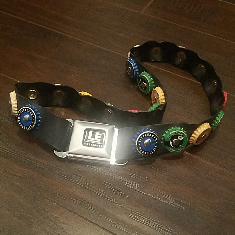 Bottle cap belt