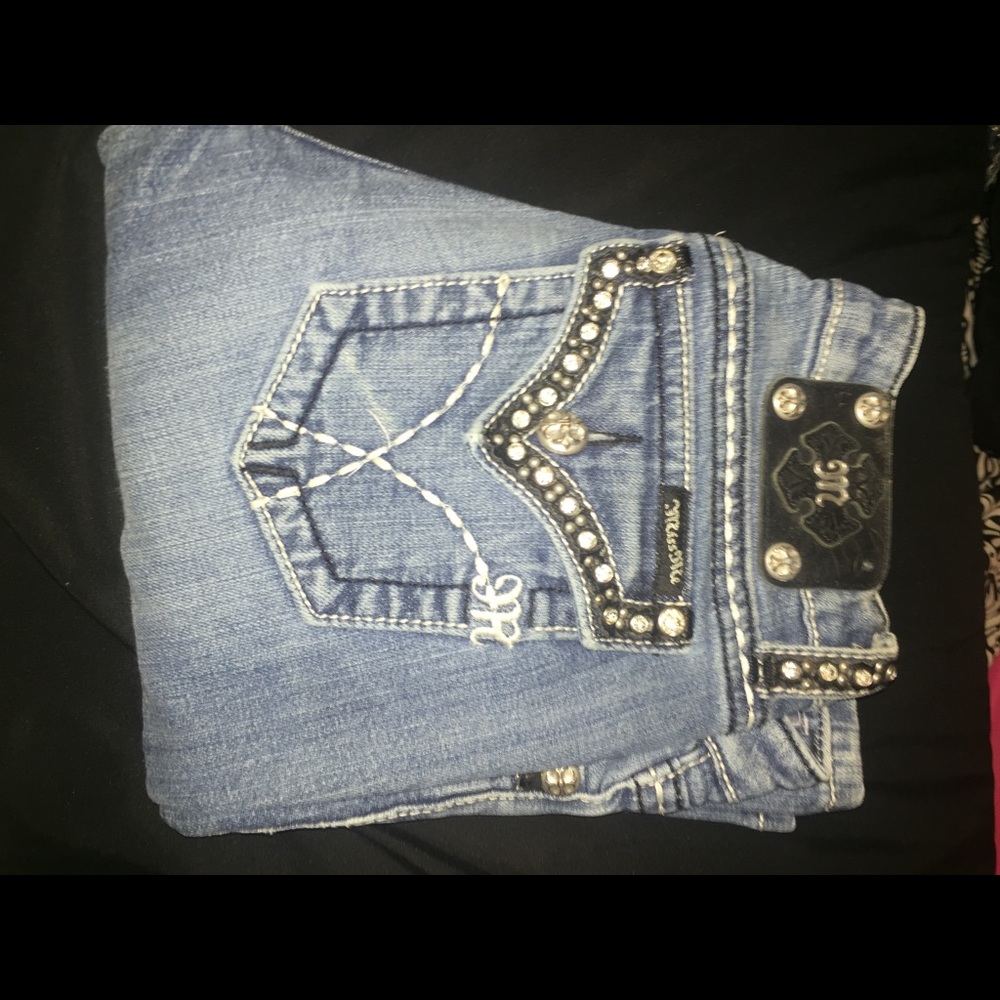 Miss Me Jeans (Boot Cut Light Wash)