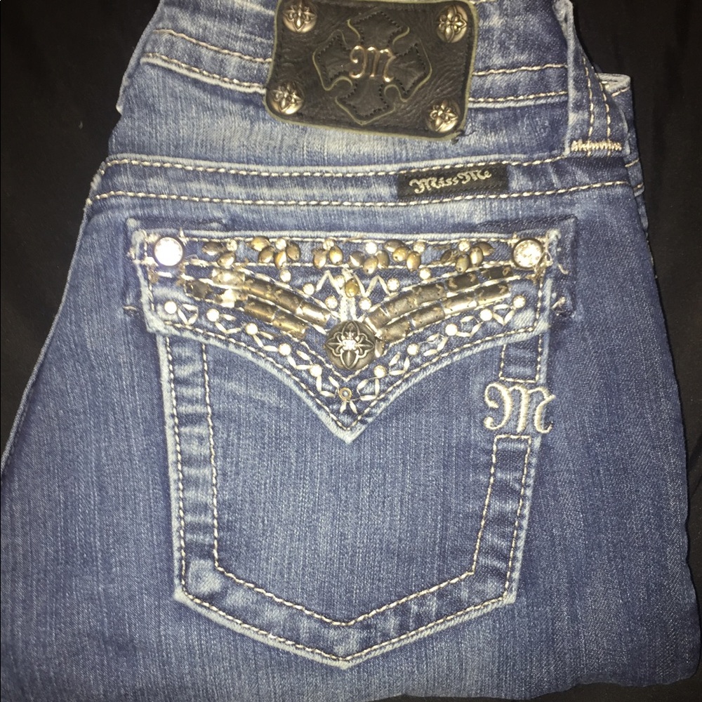 Miss Me Skinny Jean (Dark Wash)