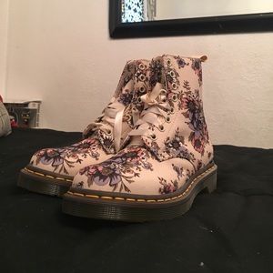 Floral Dr. Martens