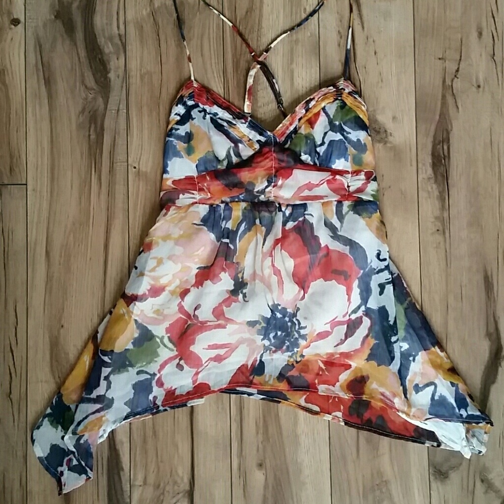 Abercrombie Girls Crossback Camisole Tank Large