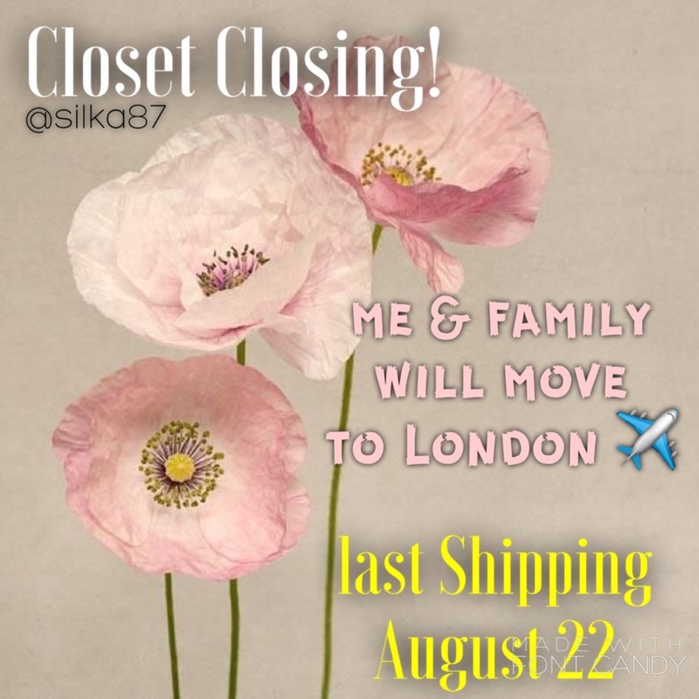 ❤️CLOSET CLOSING!