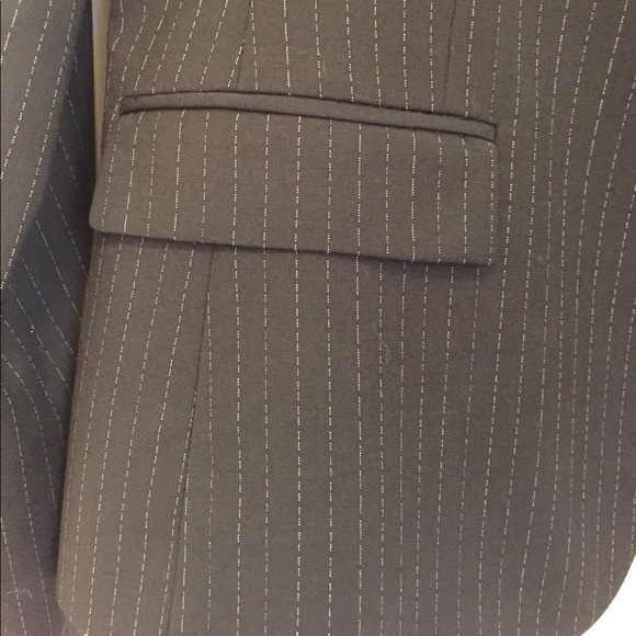 Tahari Black Pinstriped Suit - Picture 5 of 8