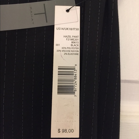 Tahari Black Pinstriped Suit - Picture 4 of 8