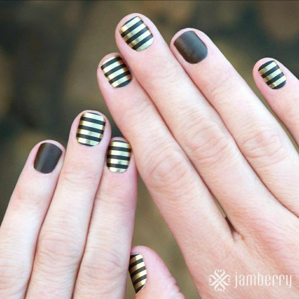 Black matte Jamberry wrap