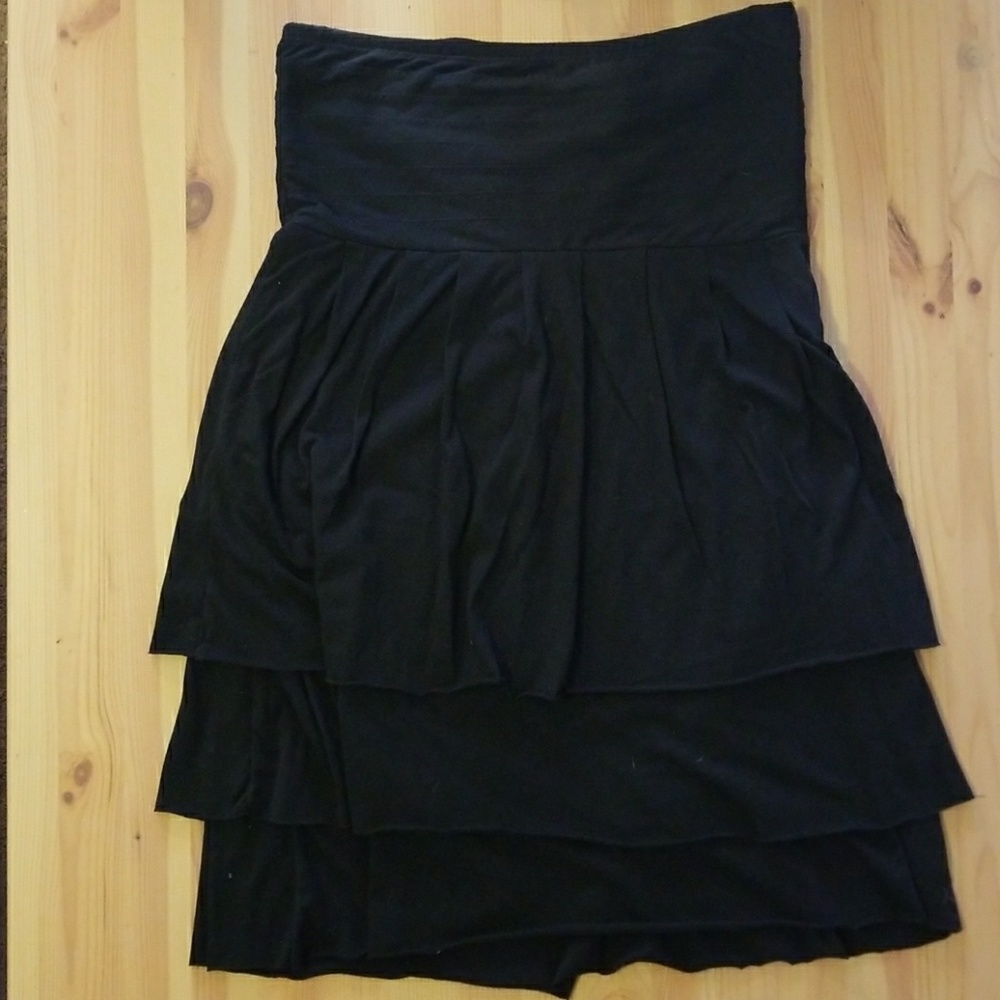Hurley black zip side dress