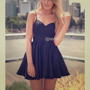 Xenia Lady Luck Dress (Black)