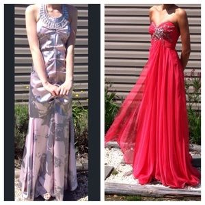 Red Sherri Hill Dress