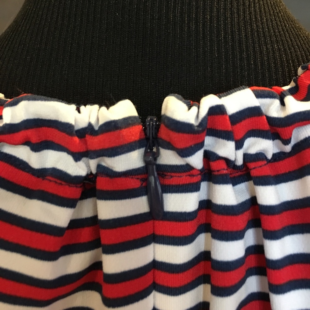 NWT Michael KORS Red, White & Blue Tank Blouse - Picture 3 of 7